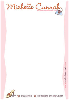 Michelle Cunnah notepad
