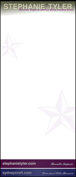 Stephanie Tyler notepad