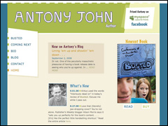AntonyJohn.net, our first Waxcreative Express site